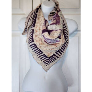 AXCESS Pink and Maroon Scarf